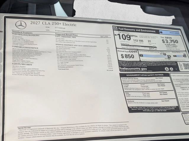 New 2027 Mercedes-Benz CLA 250+ image 18
