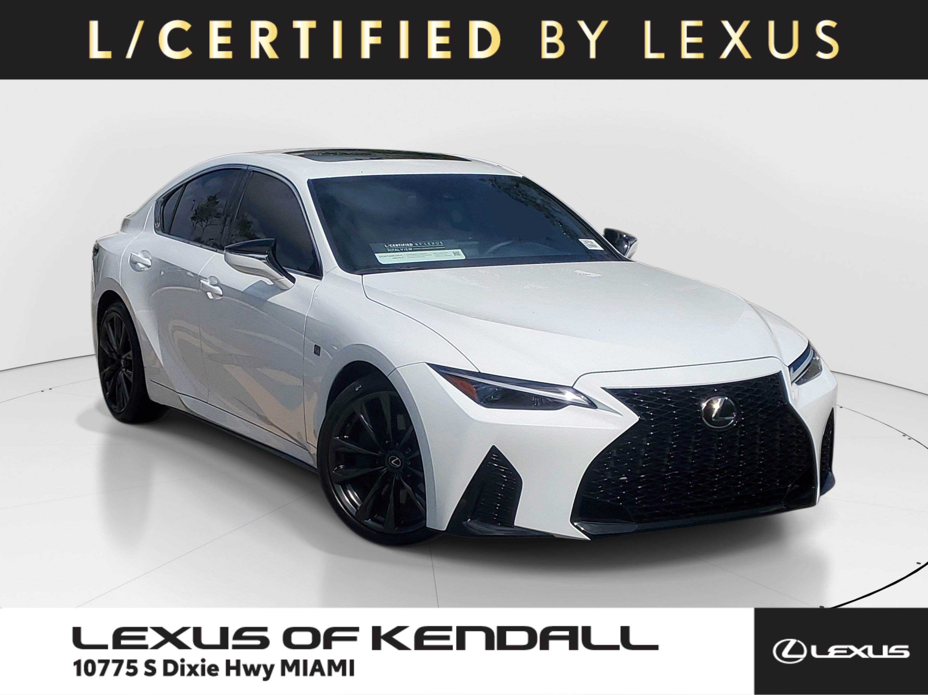 Certified 2025 Lexus IS 350 F Sport w/ Accessory Package 2