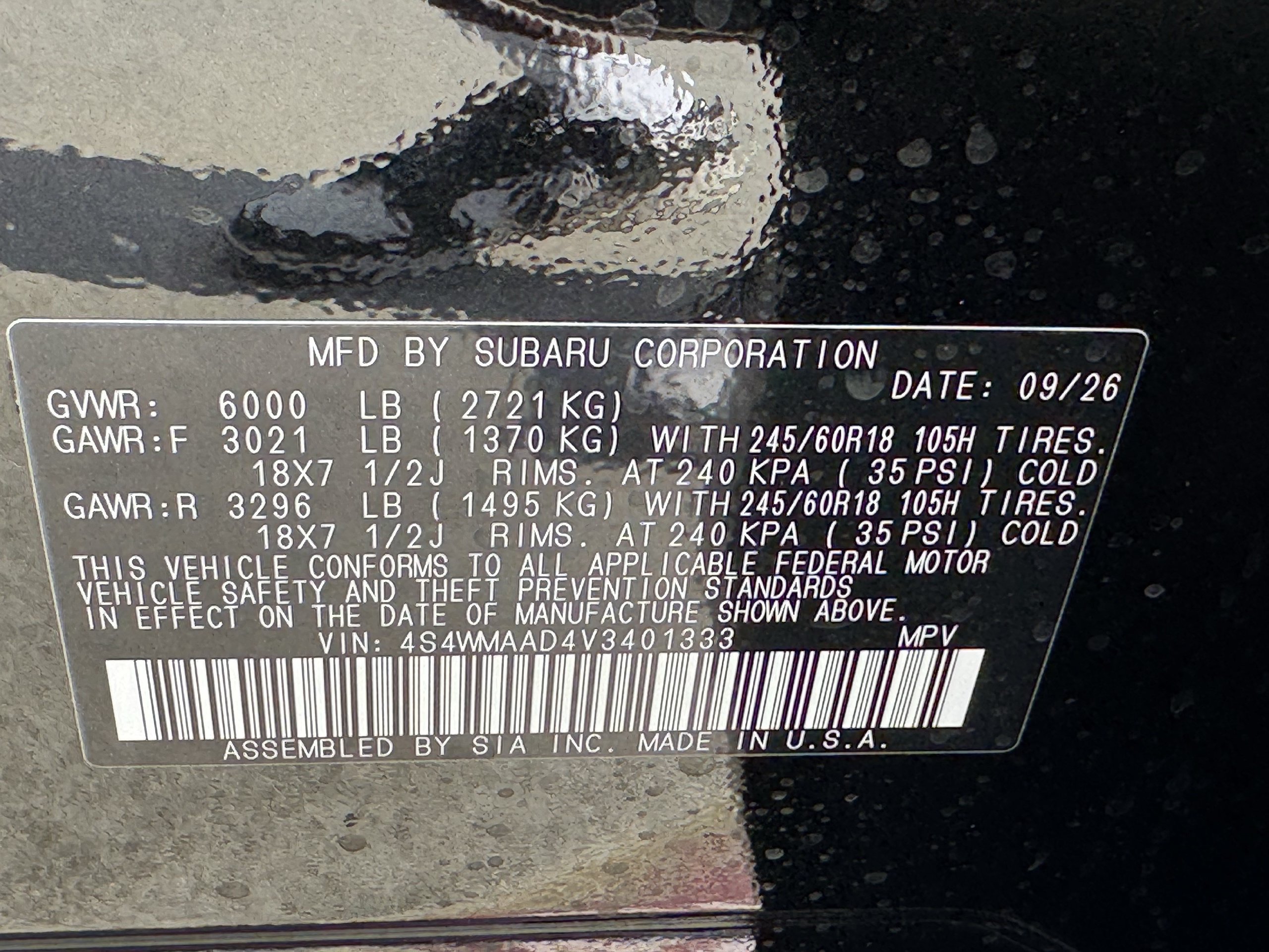 New 2027 Subaru Ascent Premium AWD/4WD image 28