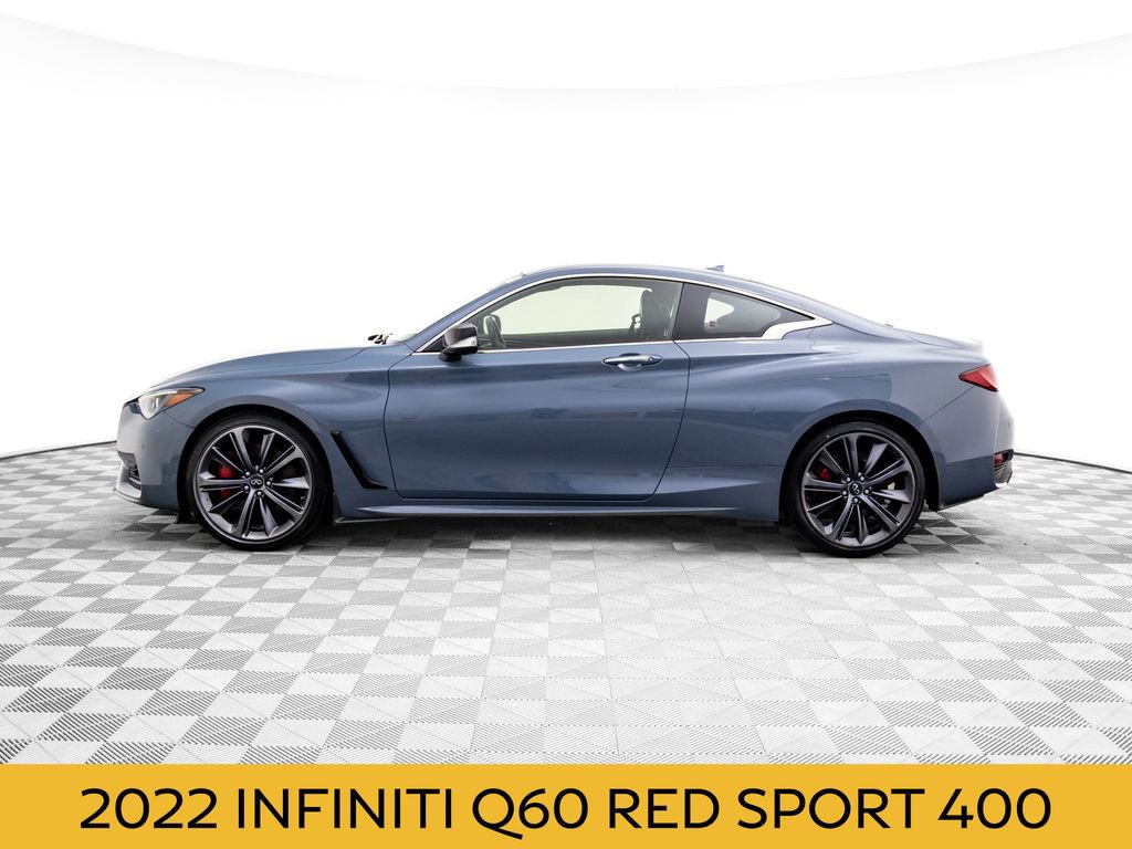 Used 2022 INFINITI Q60 Red Sport 400 w/ Cargo Package video 2