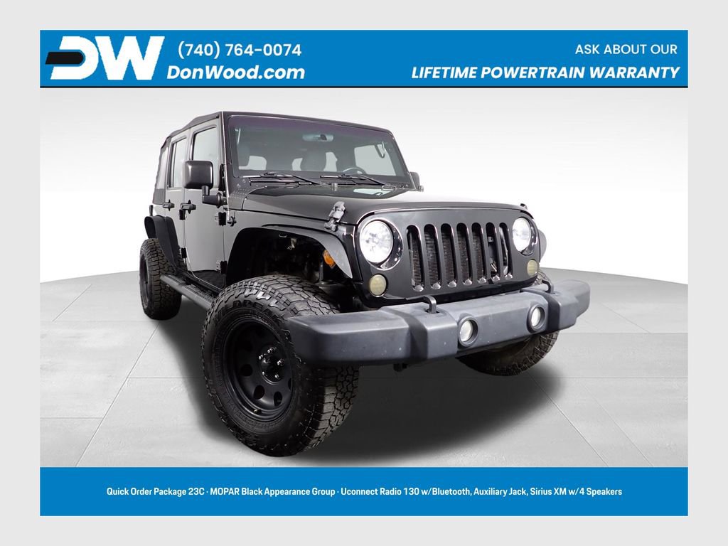 Used 2017 Jeep Wrangler Unlimited Sport w/ Mopar Black Appearance Group