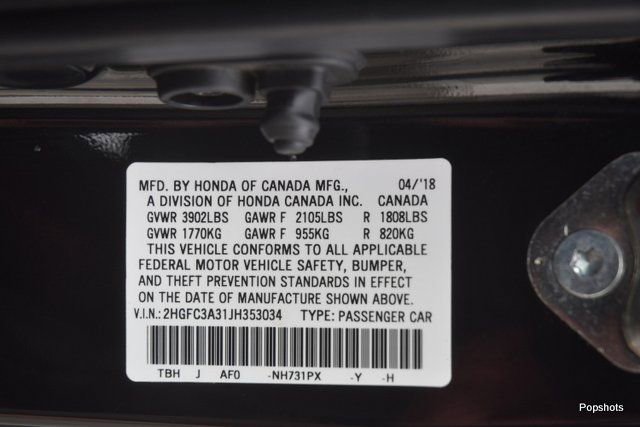 Used 2018 Honda Civic EX-T image 20