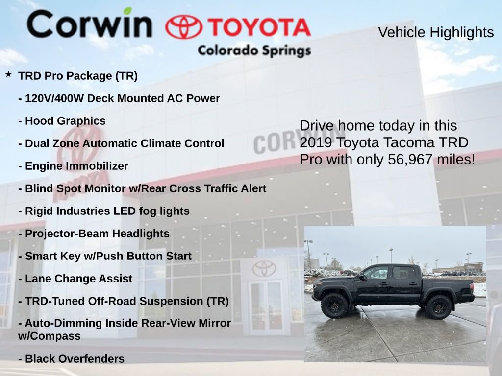 Used 2019 Toyota Tacoma TRD Pro AWD/4WD image 6