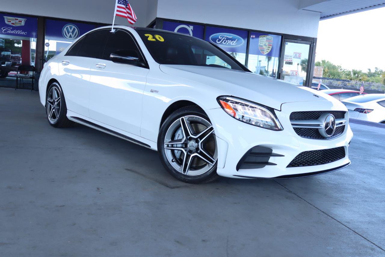 Used 2020 Mercedes-Benz C 43 AMG 4MATIC Sedan w/ Driver Assistance Package image 3