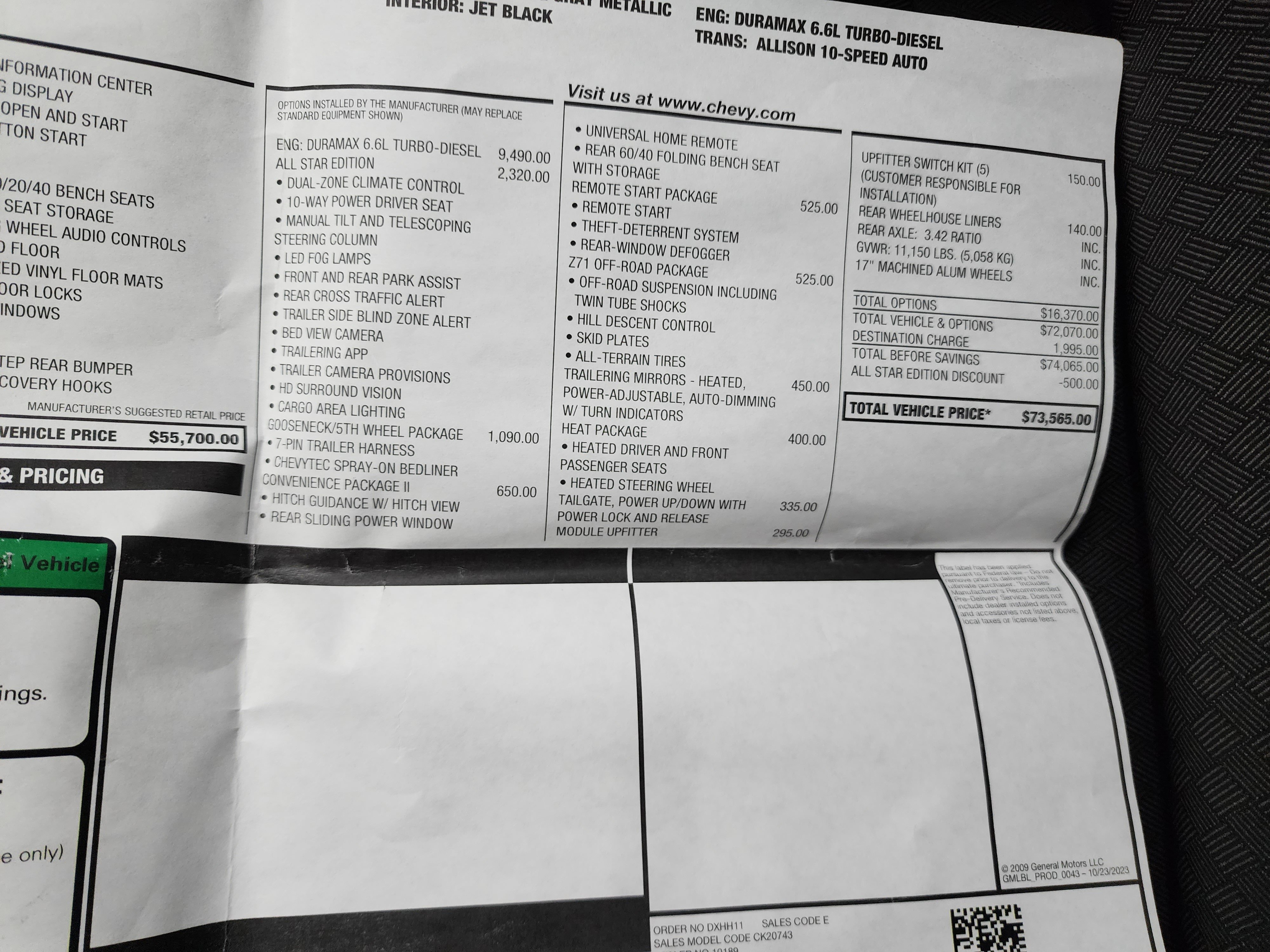 Used 2025 Chevrolet Silverado 2500 LT w/ All Star Edition AWD/4WD image 59