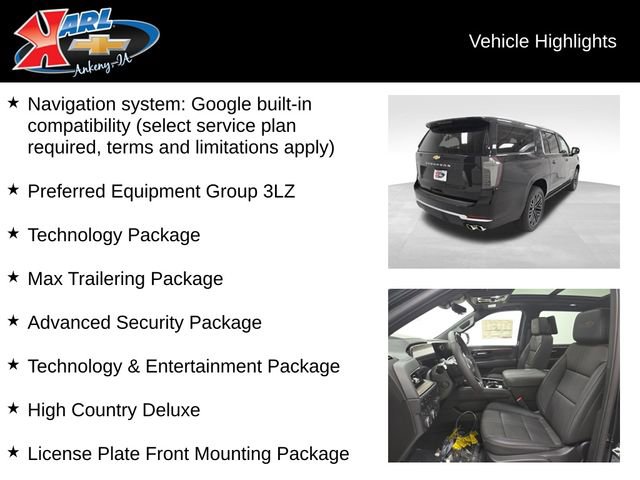 New 2026 Chevrolet Suburban High Country image 3
