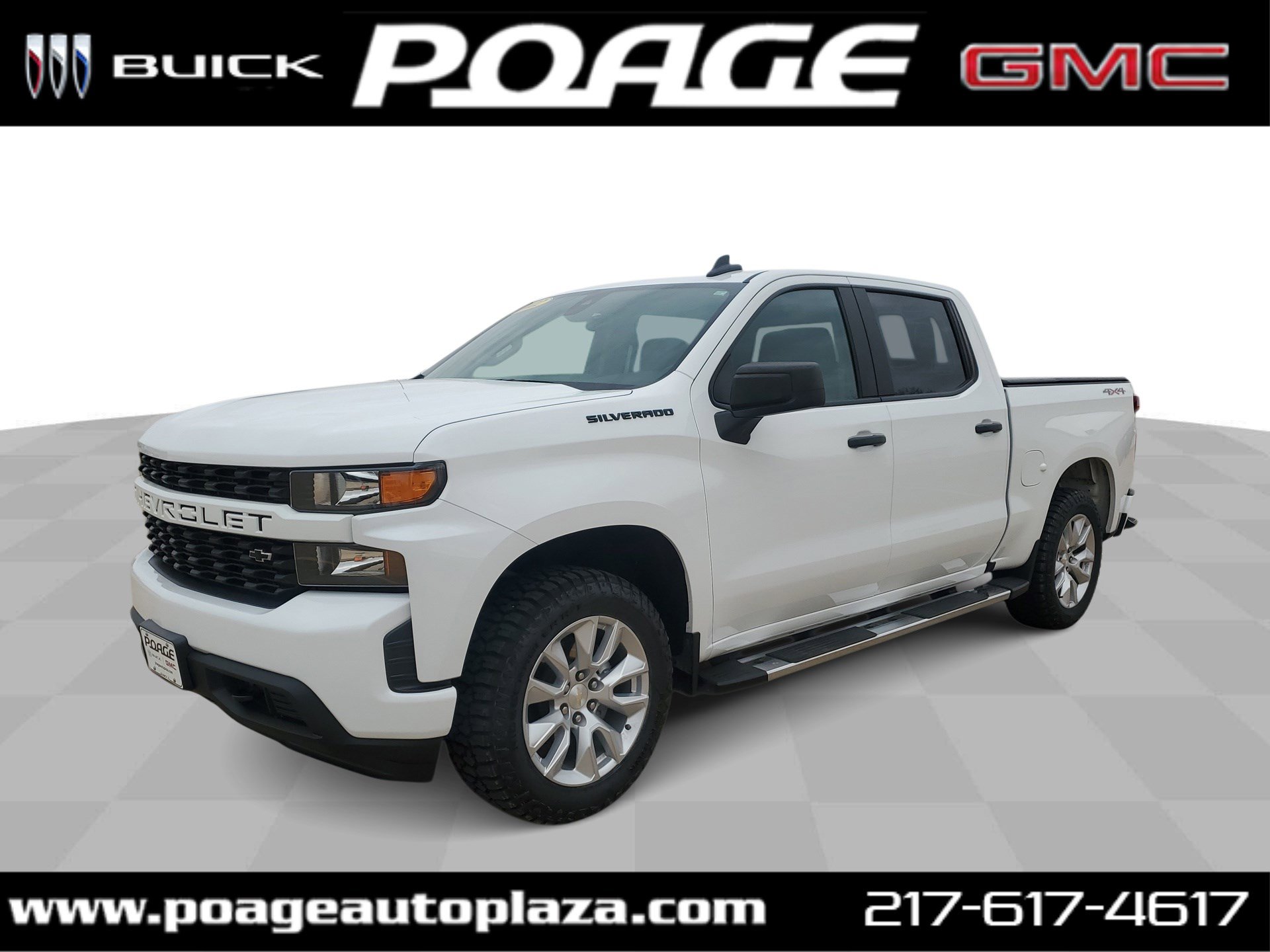 Certified 2022 Chevrolet Silverado 1500 Custom w/ LPO, Dark Essentials Package