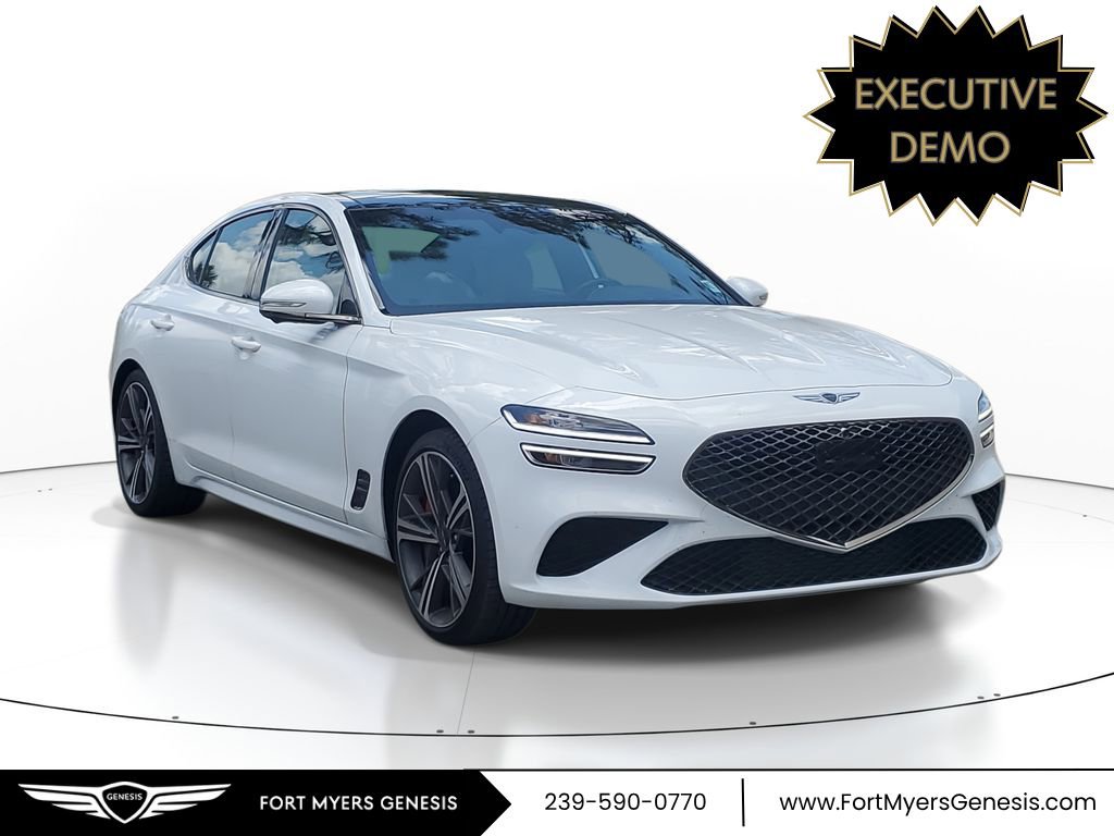 Certified 2024 Genesis G70 3.3T Advanced w/ Sport Prestige Package