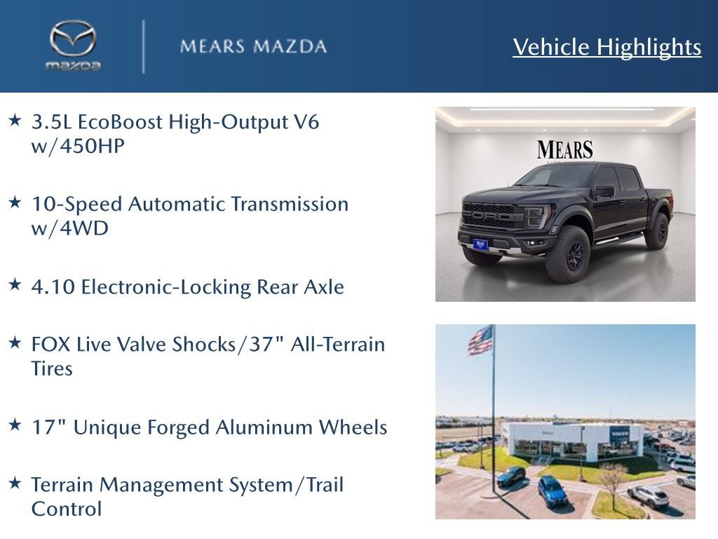 Used 2023 Ford F150 Raptor w/ Raptor 37 Performance Package AWD/4WD image 2