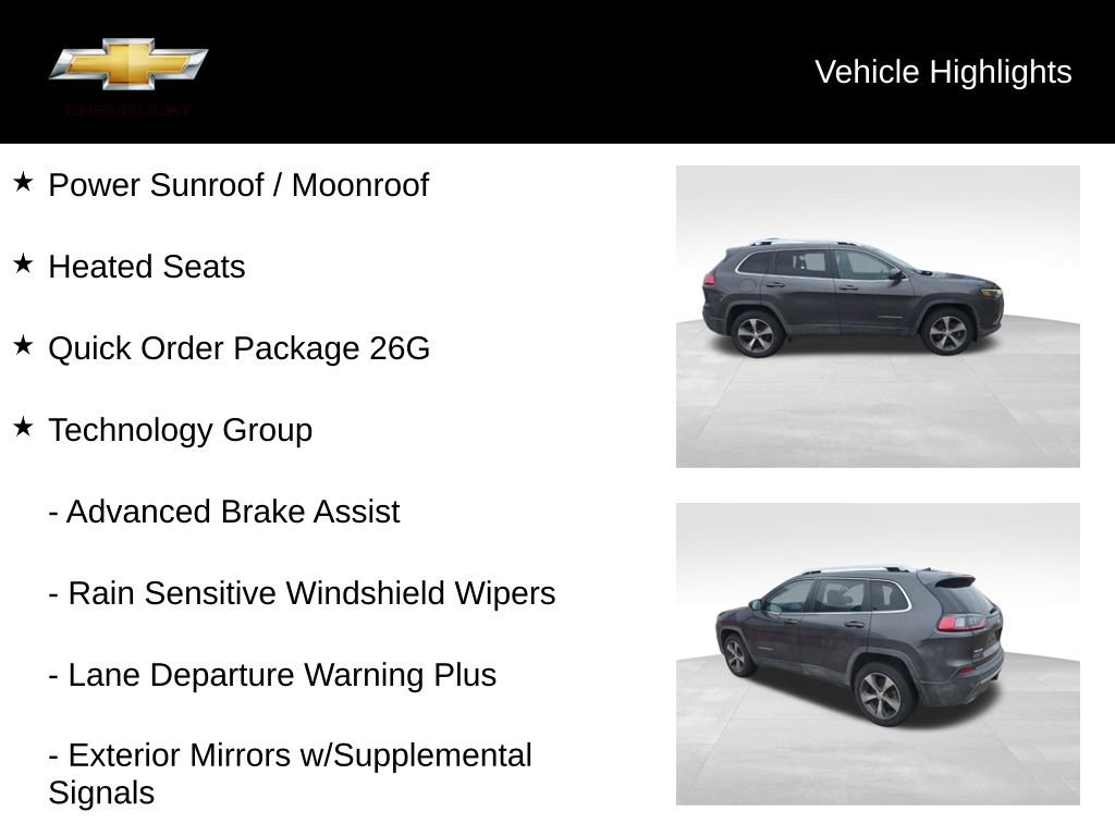 Used 2019 Jeep Cherokee Limited w/ Luxury Group image 15