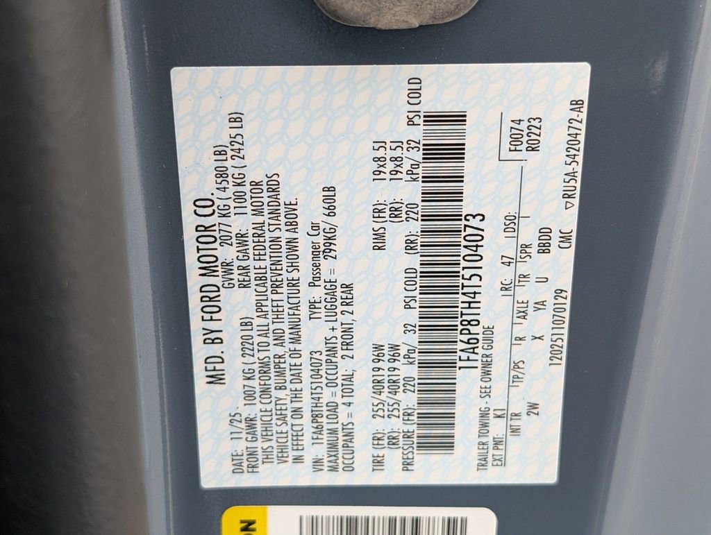 New 2026 Ford Mustang Coupe image 50