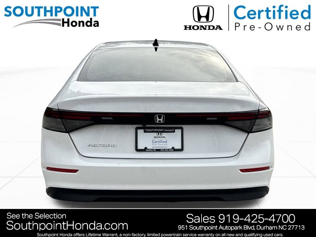 Certified 2025 Honda Accord SE image 7