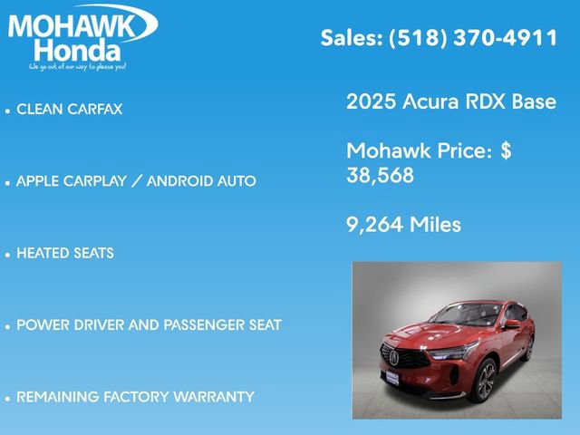 Used 2025 Acura RDX w/ Technology Package image 14