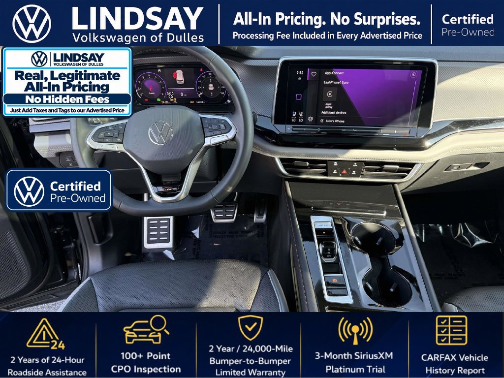 Used 2024 Volkswagen Atlas Peak Edition SE AWD/4WD image 12