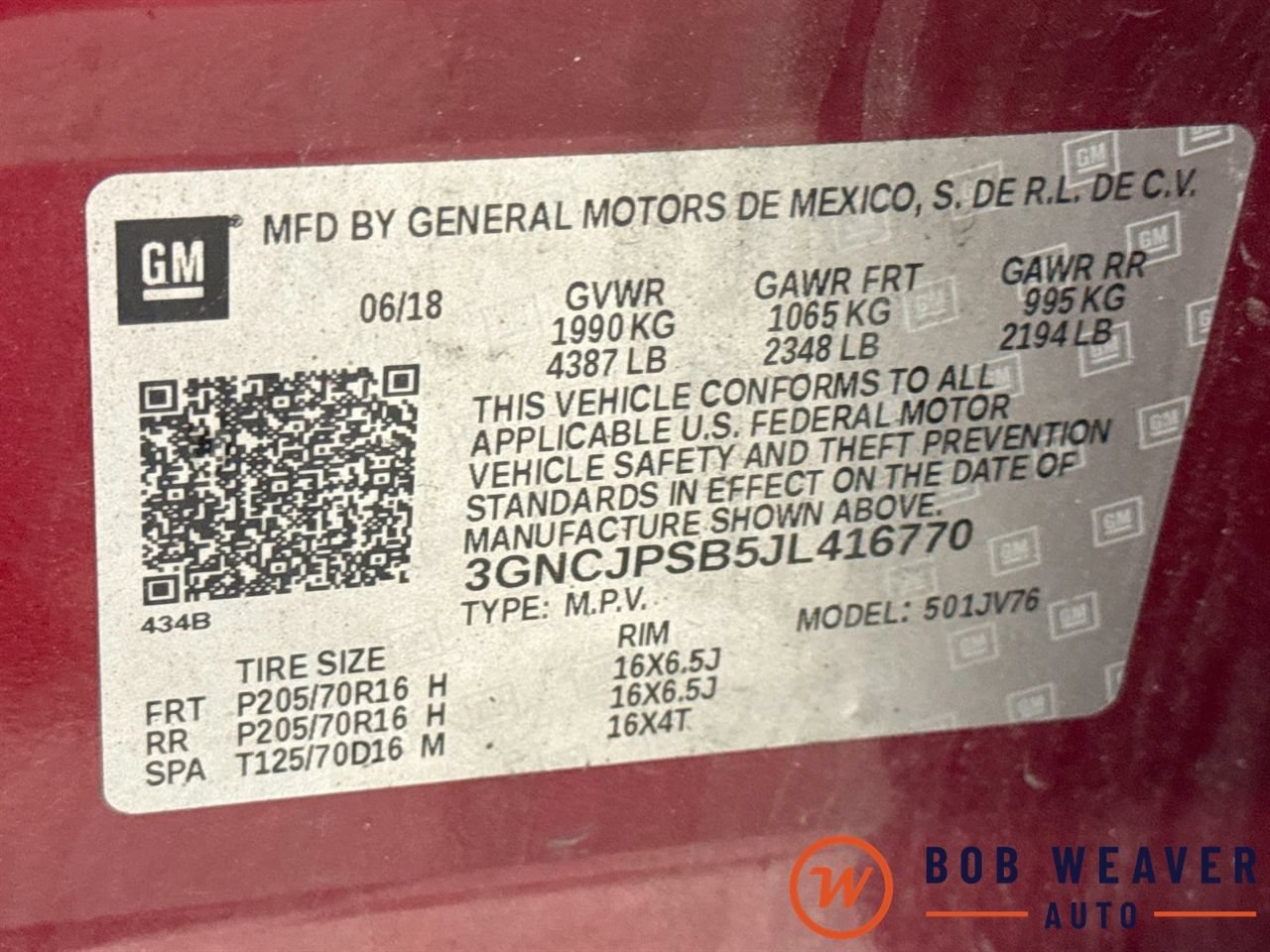 Used 2018 Chevrolet Trax LT AWD/4WD image 38