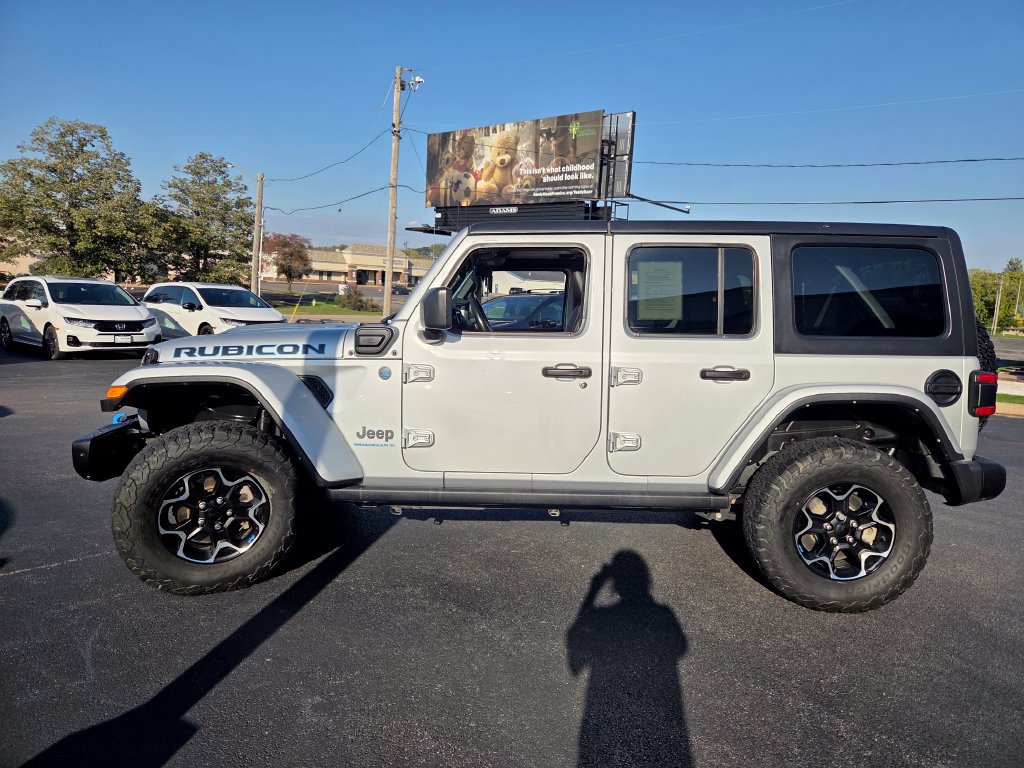 Used 2023 Jeep Wrangler Unlimited Rubicon 4xe w/ Steel Bumper Group AWD/4WD image 4