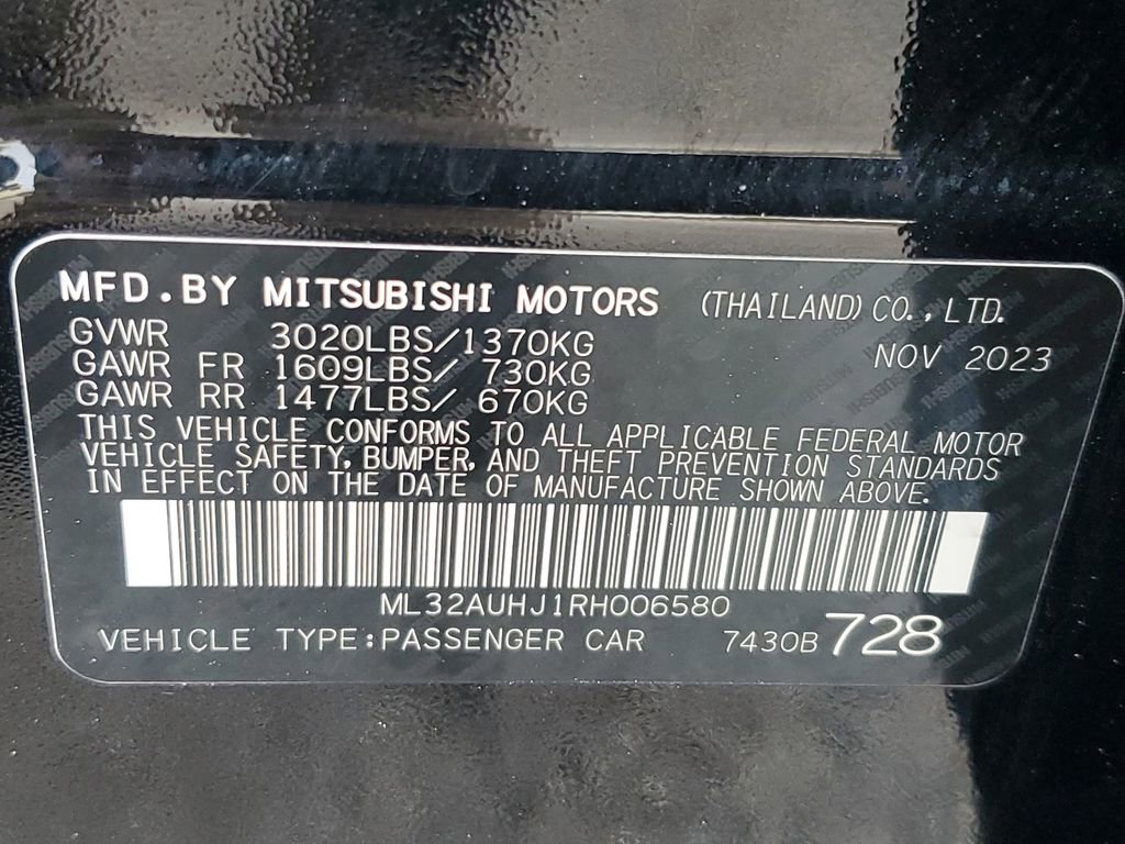 Used 2024 Mitsubishi Mirage ES image 27