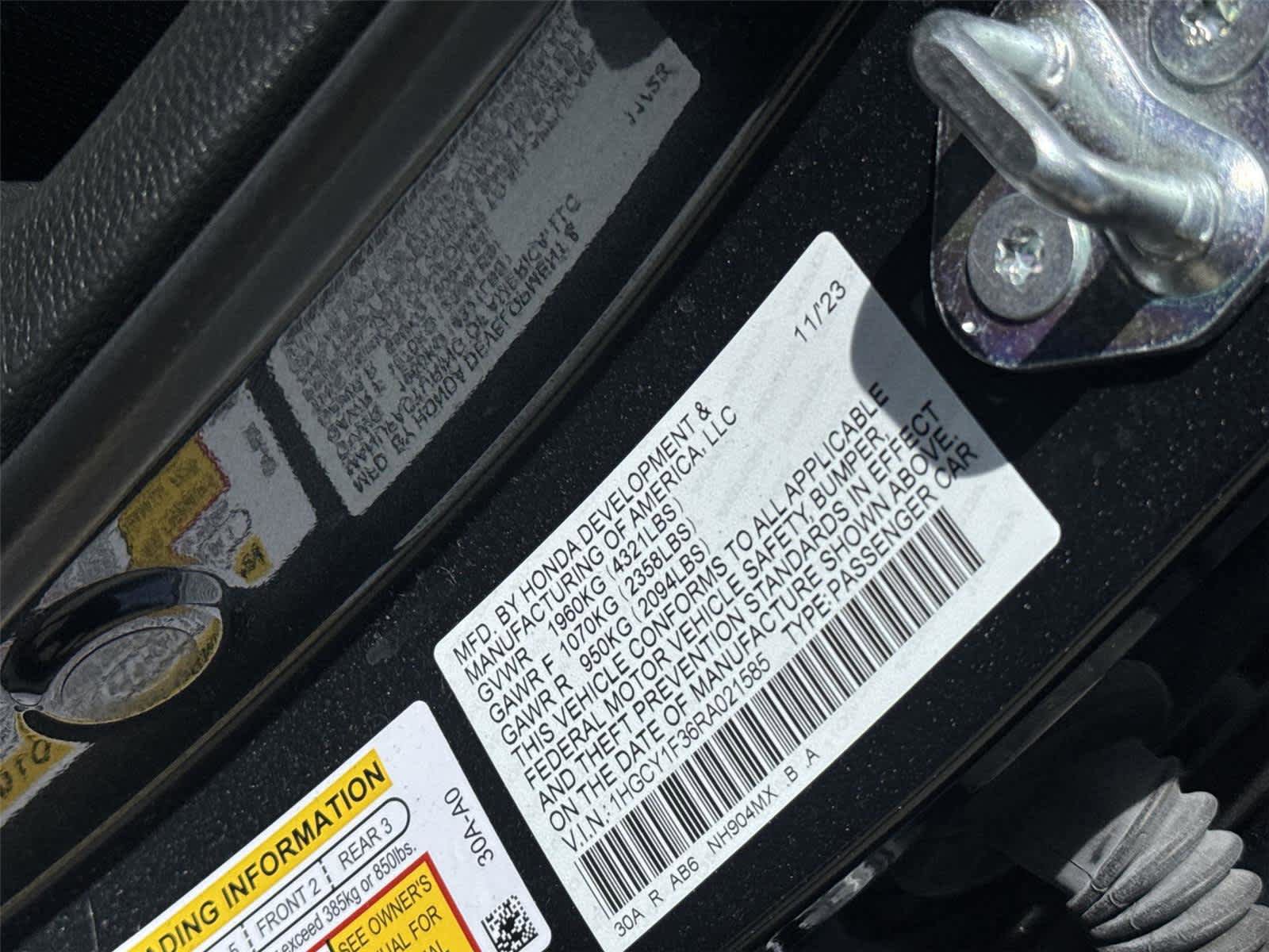 Used 2024 Honda Accord EX image 32