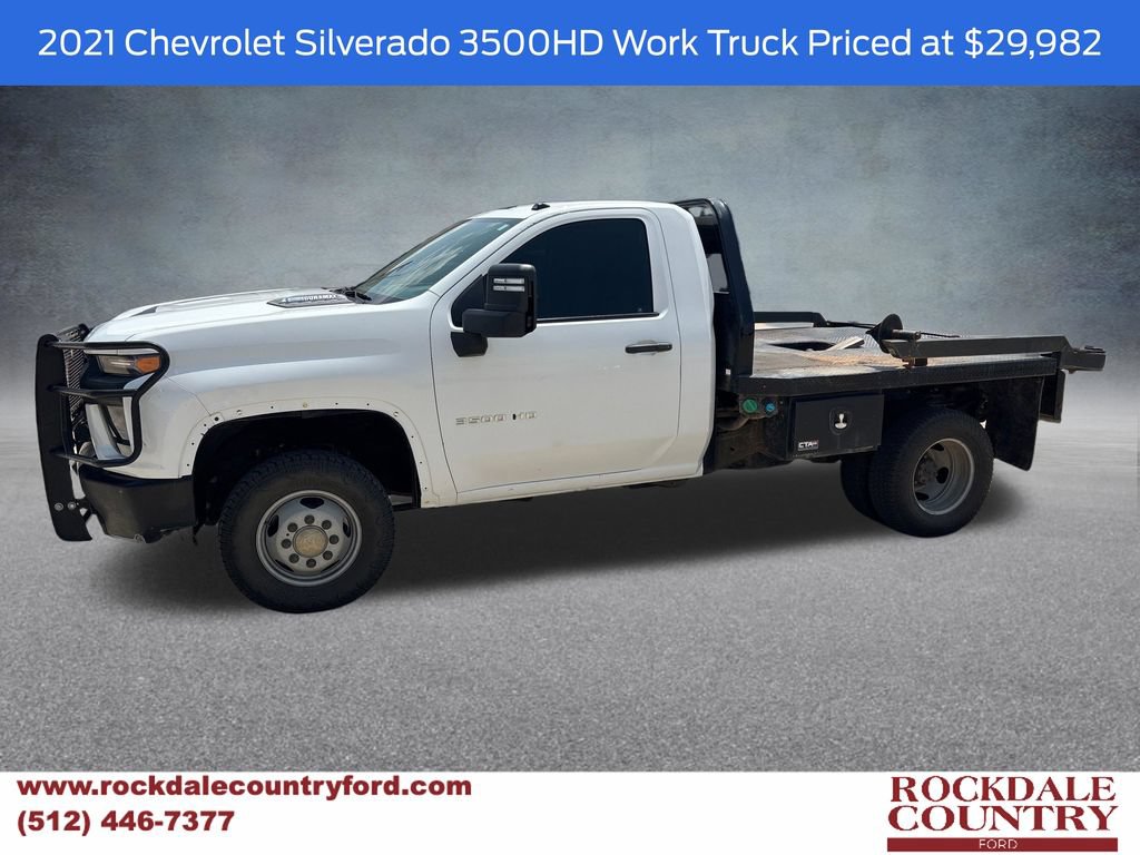Used 2021 Chevrolet Silverado 3500 W/T w/ WT Convenience Package
