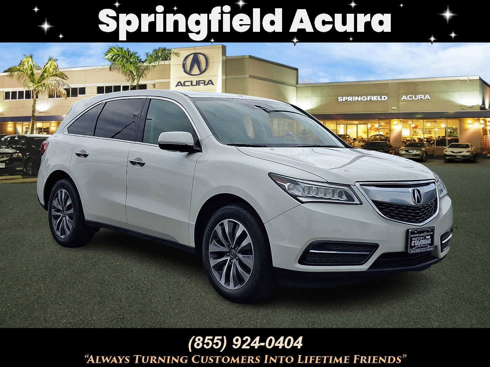 Used 2016 Acura MDX SH-AWD w/ Technology Package image 1