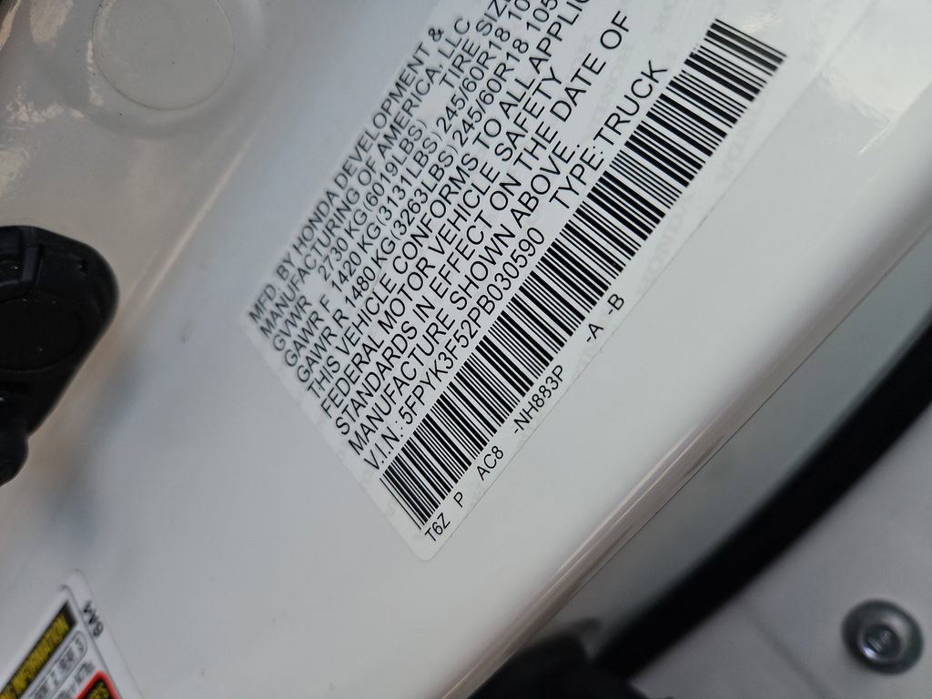 Certified 2023 Honda Ridgeline RTL image 14