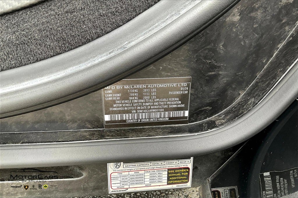 Used 2024 McLaren 750S Spider image 25