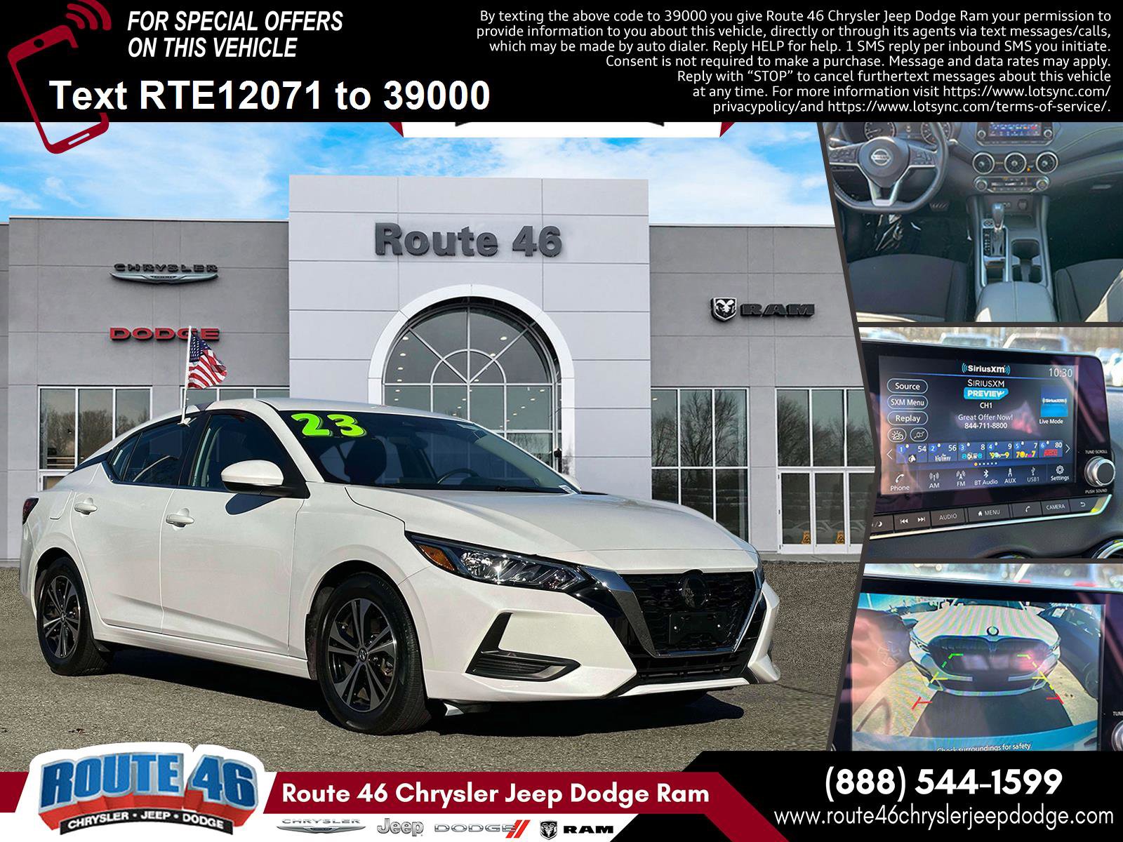 Used 2023 Nissan Sentra SV w/ All-Weather Package