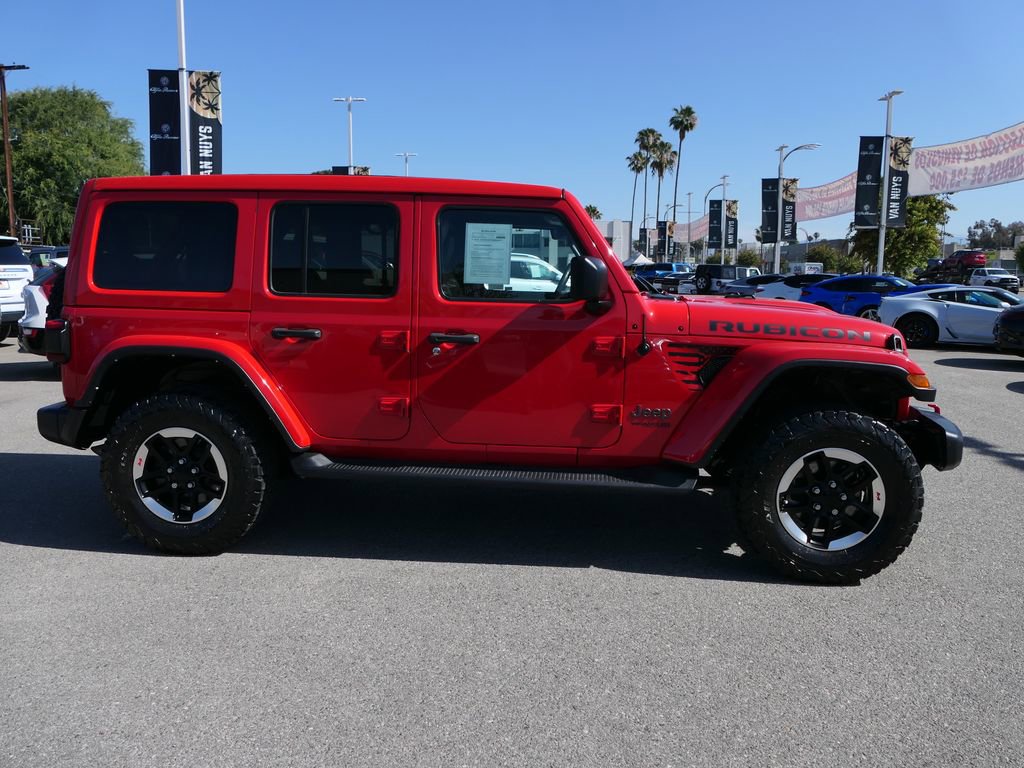 Used 2021 Jeep Wrangler Unlimited Rubicon AWD/4WD image 3