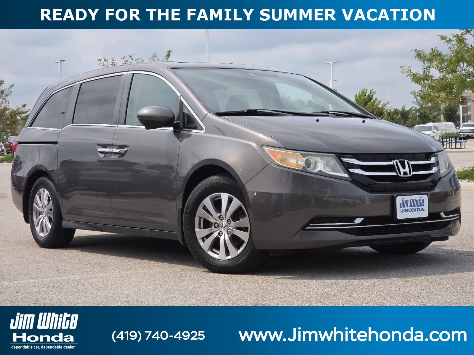 Used 2014 Honda Odyssey EX-L
