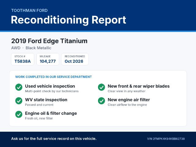 Used 2019 Ford Edge Titanium AWD/4WD image 6