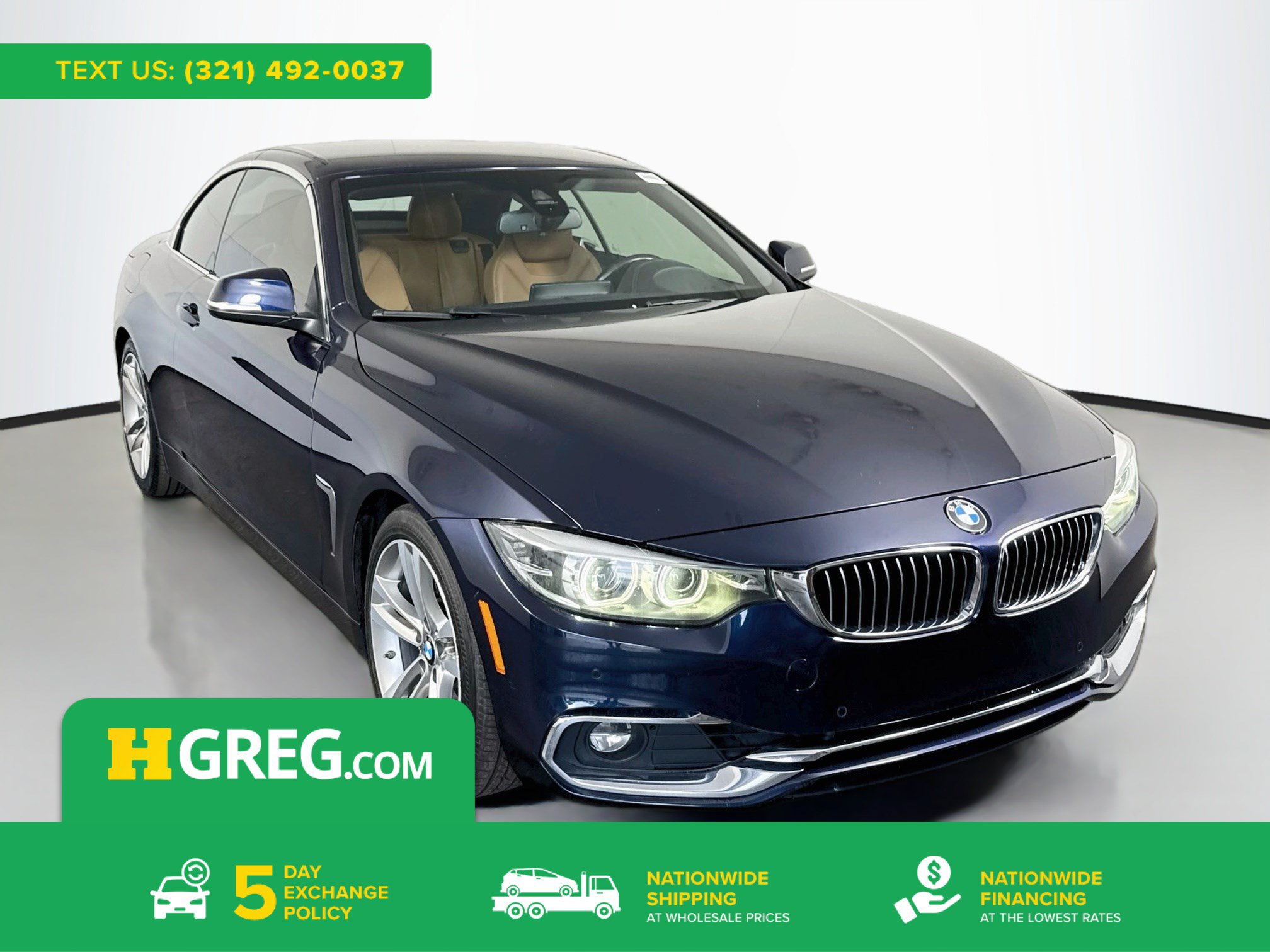 Used 2018 BMW 430i Convertible RWD image 1