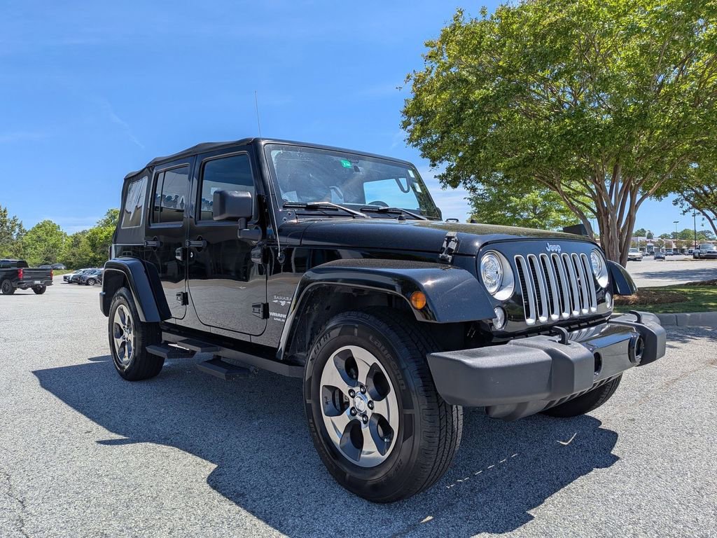 Used 2017 Jeep Wrangler Unlimited Sahara w/ Max Tow Package image 2