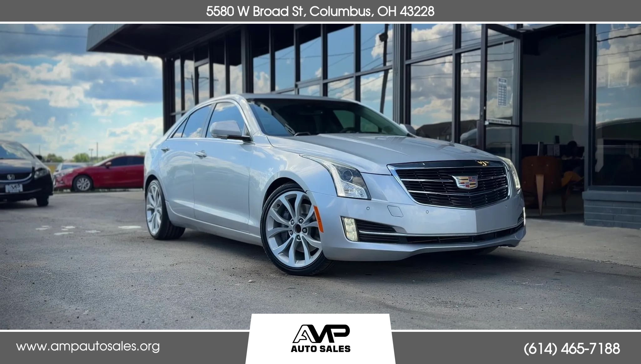 Used 2016 Cadillac ATS Premium w/ Cold Weather Package RWD image 1