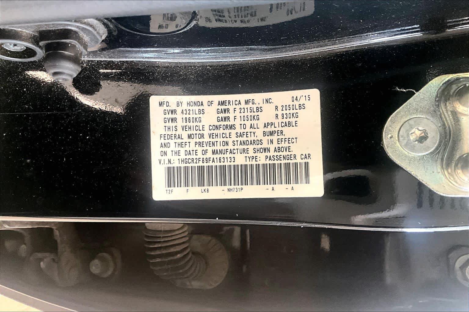 Used 2015 Honda Accord EX-L image 28
