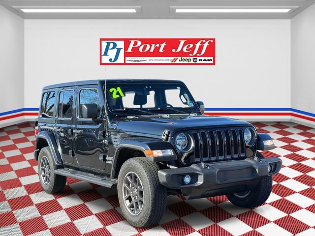 Certified 2021 Jeep Wrangler Unlimited Sport image 3