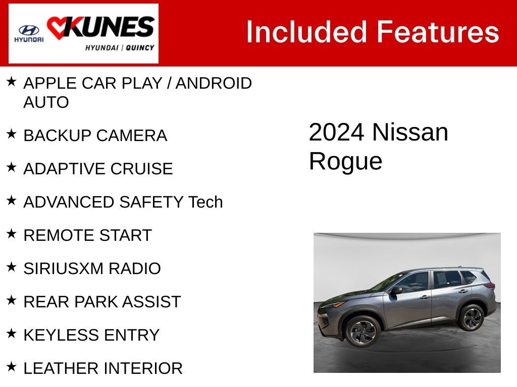 Used 2024 Nissan Rogue SV AWD/4WD image 2