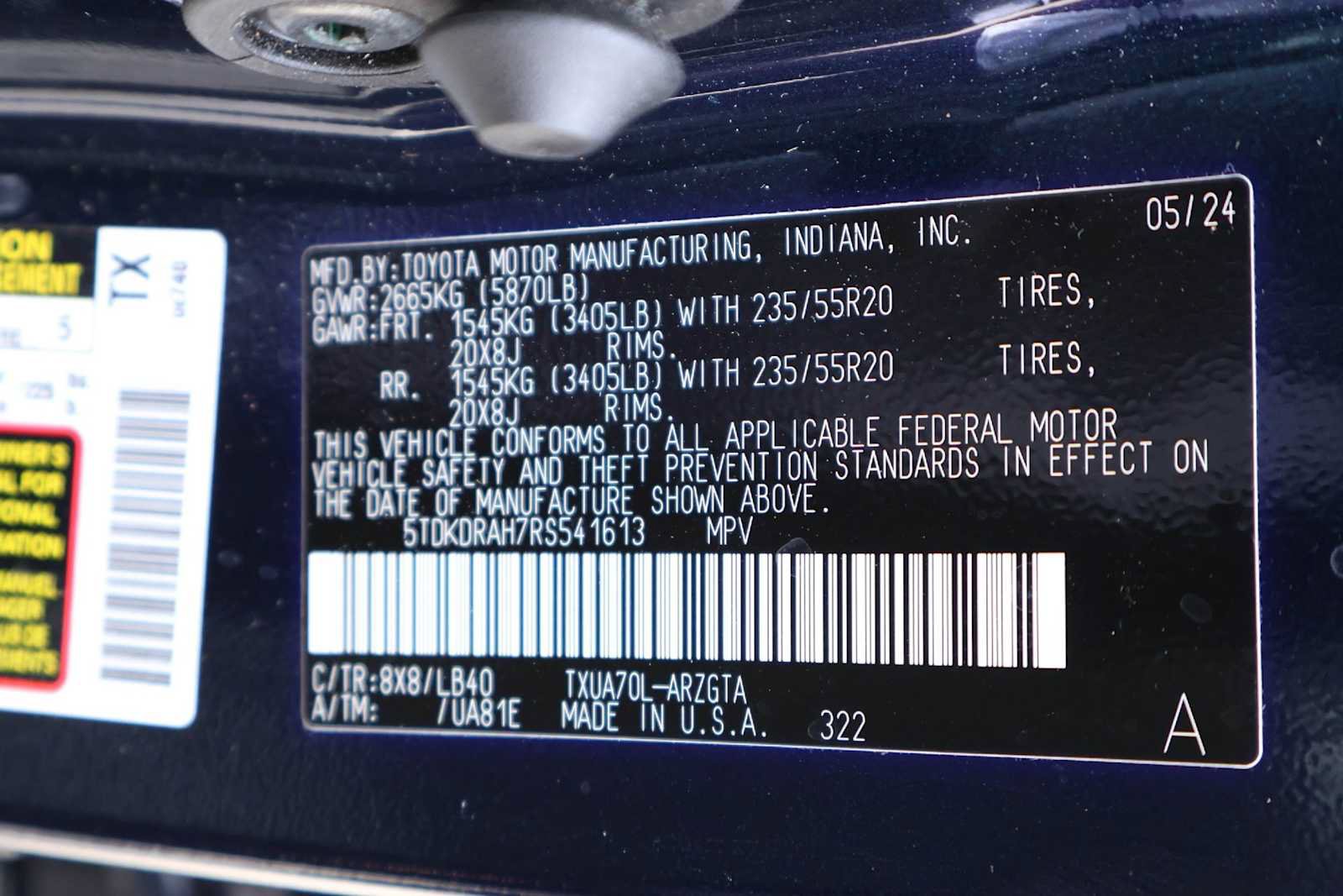 Used 2024 Toyota Highlander Limited FWD image 21