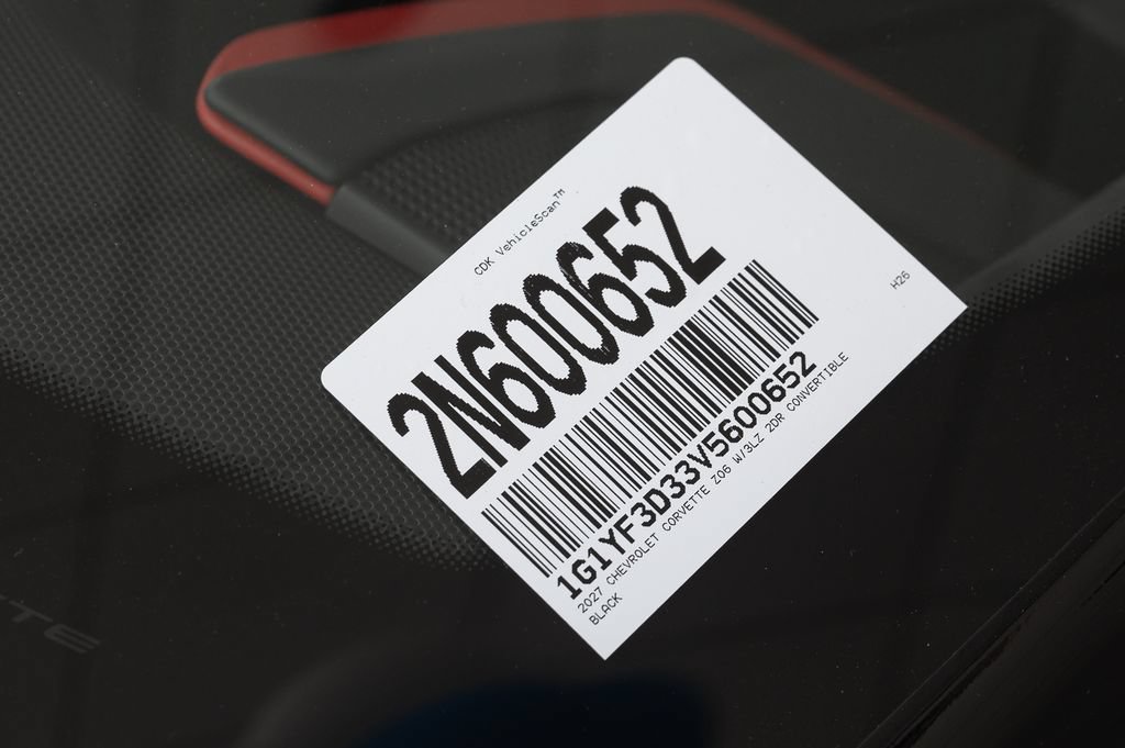 New 2027 Chevrolet Corvette Z06 w/ Z07 Performance Package RWD image 50