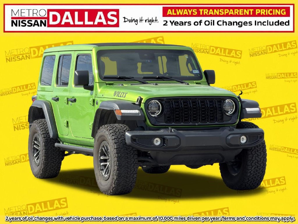 Used 2025 Jeep Wrangler Unlimited Sport AWD/4WD image 1