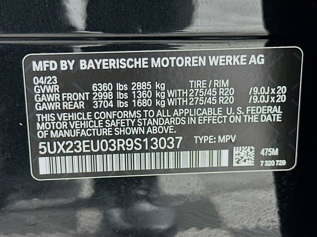 Certified 2024 BMW X5 xDrive40i w/ M Sport Package image 33