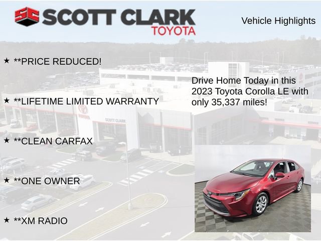 Used 2023 Toyota Corolla LE image 12