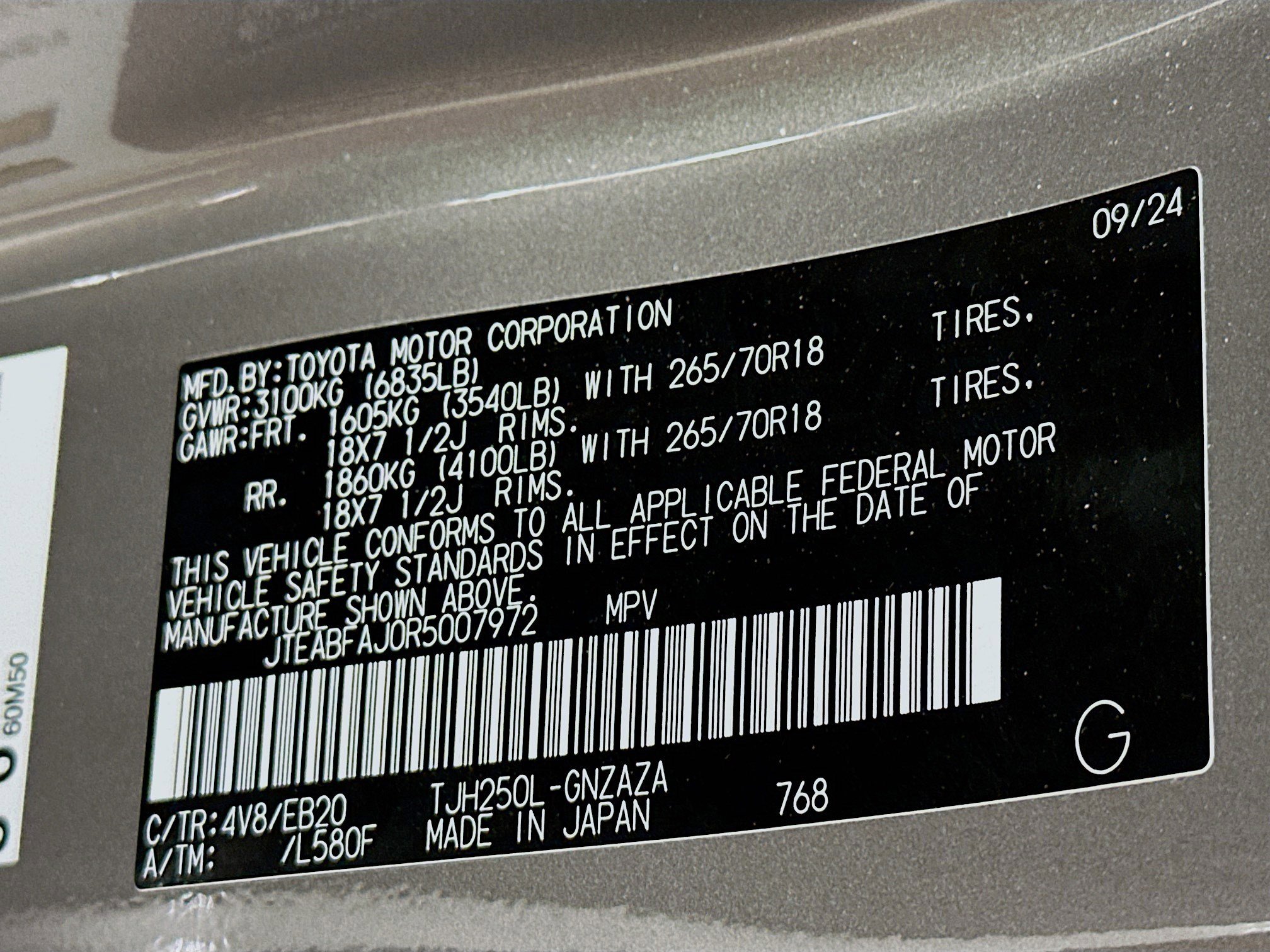 Used 2024 Toyota Land Cruiser image 36