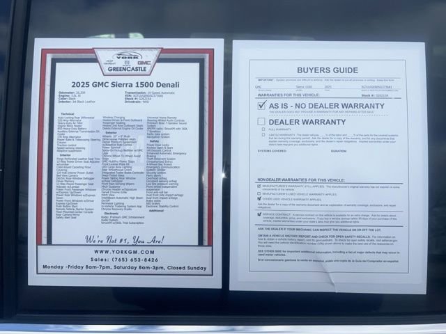 Used 2025 GMC Sierra 1500 Denali w/ Technology Package image 14