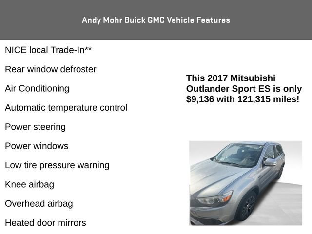 Used 2017 Mitsubishi Outlander Sport ES image 4