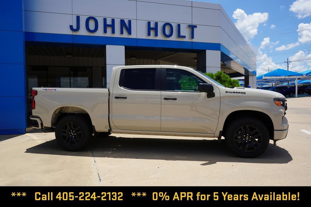 New 2026 Chevrolet Silverado 1500 Custom w/ LPO, Dark Essentials Package AWD/4WD image 10