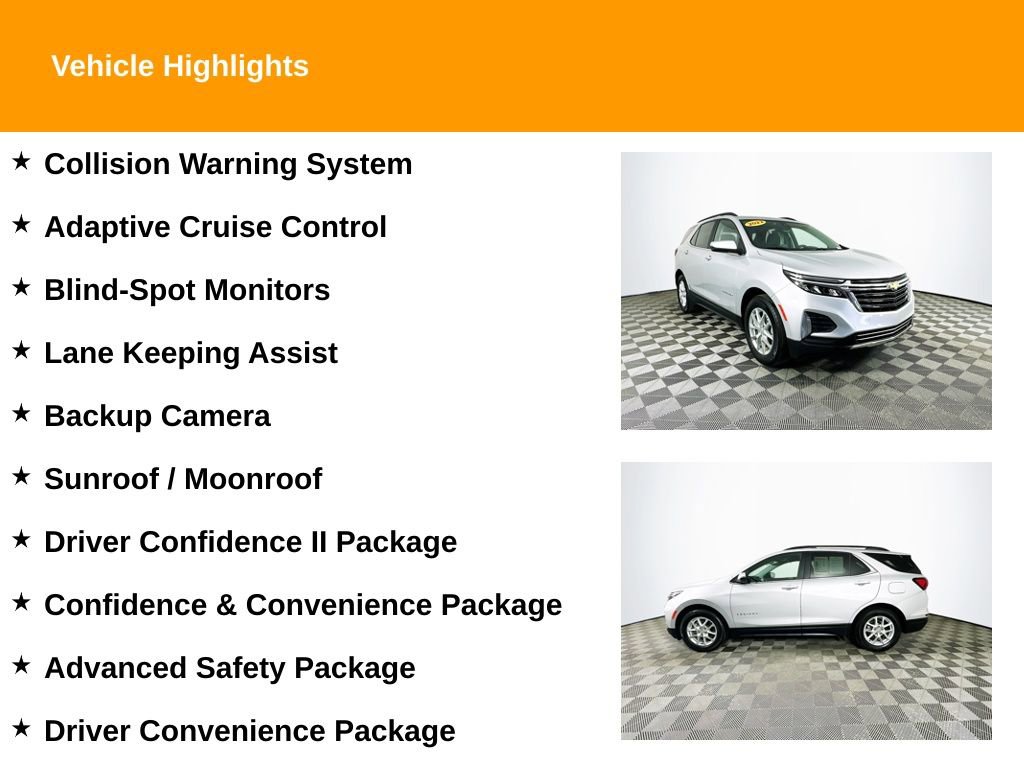 Used 2022 Chevrolet Equinox LT image 2