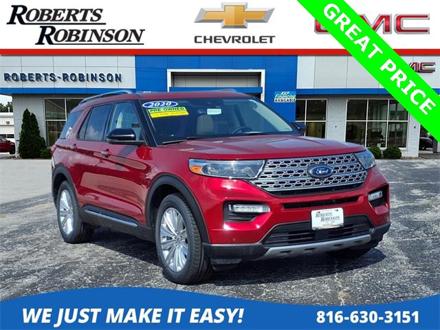 Used 2020 Ford Explorer Limited w/ Class III Trailer Tow Package