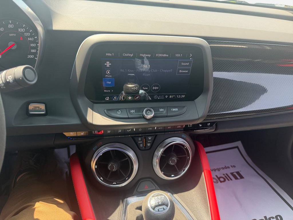 Certified 2023 Chevrolet Camaro ZL1 RWD image 22