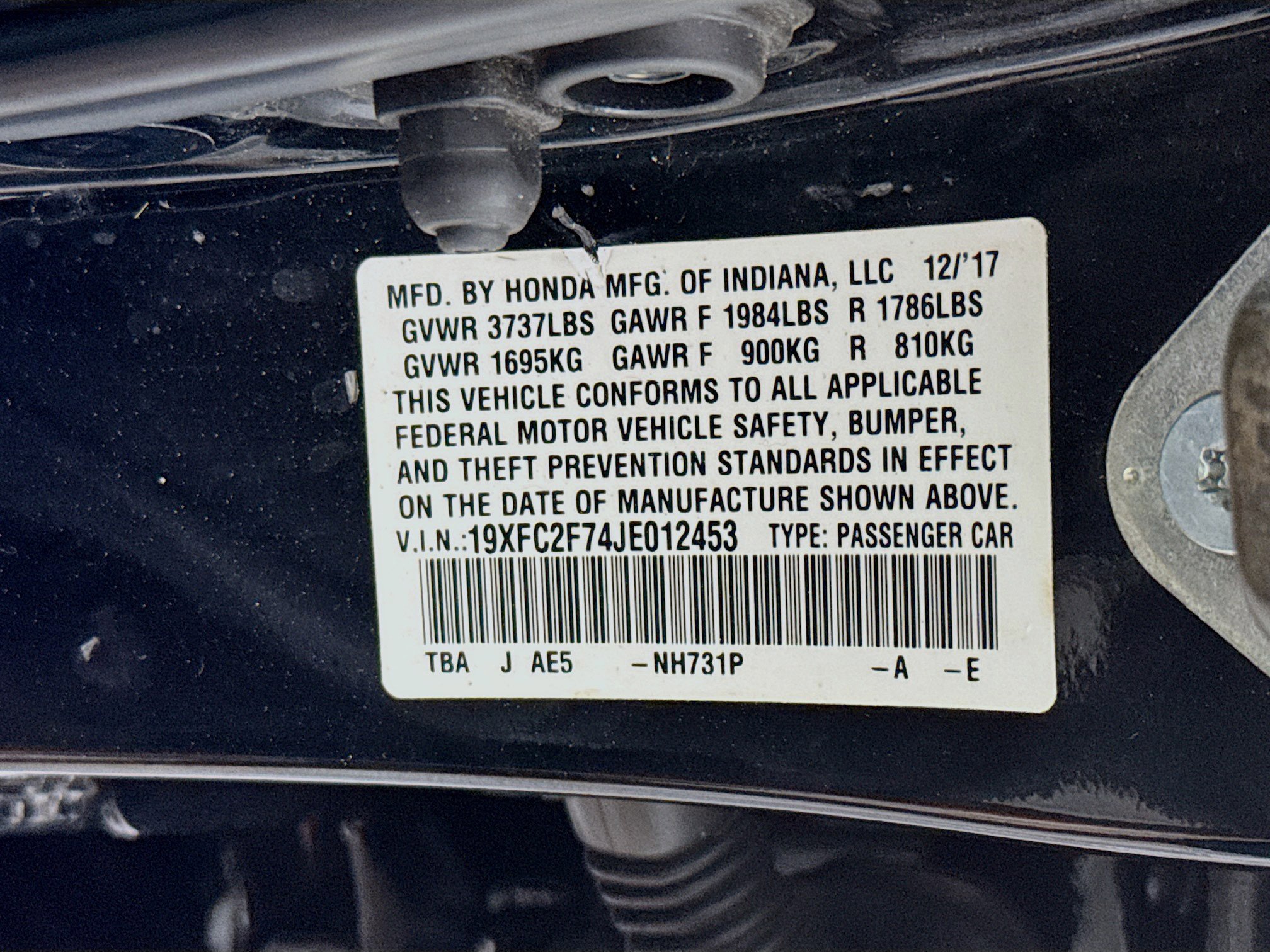 Used 2018 Honda Civic EX image 39