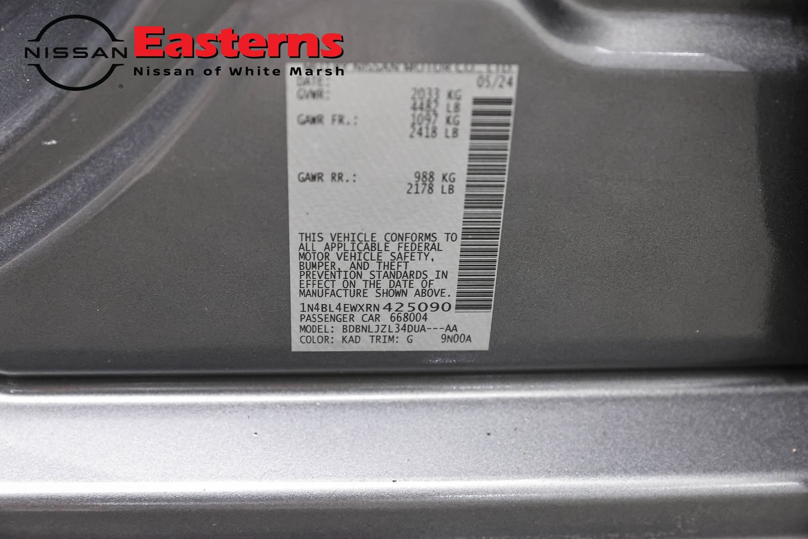 Used 2024 Nissan Altima 2.5 SL AWD/4WD image 35